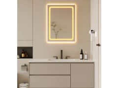 מראת תלייה לקיר עם תאורת לד מתחלפת דגם ספיר SAPIR