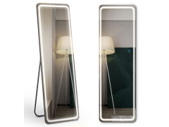 מראת גוף באיכות HD עומדת / תליה משולבת תאורת לד