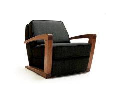 כורסא דגם BONITA בגוון שחור