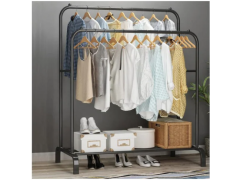 מתלה בגדים כפול – HANGER צבע שחור