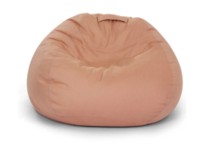 פוף לילדים במילוי ספוג TORNO צבע ורוד קורל