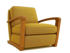 כורסא דגם BONITA בגוון צהוב