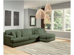 ספה פינתית דגם MILANO בגוון ירוק
