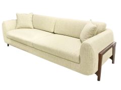 ספה באורך 200 ס"מ דגם MOZART בגוון בז'