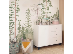 שידת קונסולה דגם אמליה בגוון לבן