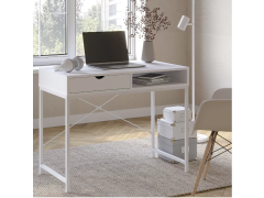 שולחן כתיבה דגם אלדברן בגוון לבן