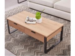 שולחן סלון גוון אלון בהיר דגם סטנלי