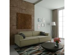 מערכת ישיבה תלת מושבי מפוארת דגם דור בגוון חום בהיר