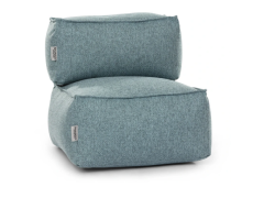 הדום עם משענת גב דגם Samber+Backrest צבע אוקיינוס