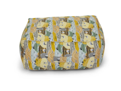 הדום בעיצוב מלבן דגם Piemonte עיצוב נוף חרדל