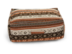 הדום בעיצוב מלבן דגם Piemonte צבע פרינט חום