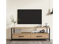 מזנון טלוויזיה רוחב 120 ס"מ דגם אודם שחור-אלון