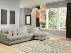 ספה פינתית דגם MILANO בגוון אפור בהיר