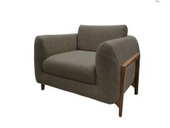 כורסאת דגם MOZART בגוון אפור כהה