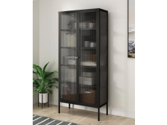 ויטרינה עם זכוכית בעיצוב פסים דגם Vitra