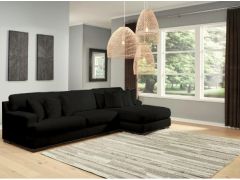 ספה פינתית דגם MILANO בגוון שחור