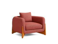 כורסא דגם ORCHID בגוון ורוד