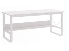 שולחן מחשב דגם עודד בגוון לבן