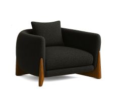 כורסא דגם ORCHID בגוון שחור