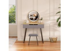 שידת איפור עם תאורת לד דגם אתנה