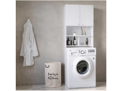 ארון שירות לכביסה דגם דניאל בגוון לבן