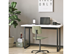 שולחן כתיבה דגם קשת בגוון לבן