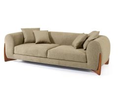 ספה באורך 200 ס"מ דגם ORCHID בגוון מוקה