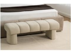 ספסל ריפוד מודרני יוקרתי לחדר שינה