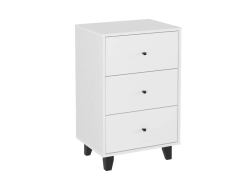 שידת קומודה דגם סיריוס בגוון לבן