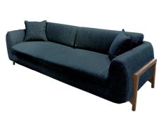 ספה באורך 250 ס"מ דגם MOZART בגוון כחול