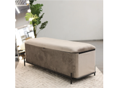 הדום אחסון יוקרתי דגם Maya - אפור