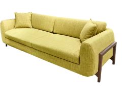 ספה באורך 250 ס"מ דגם MOZART בגוון צהוב