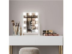 מראת איפור שולחנית עם תאורת לד דגם רוז ROSE